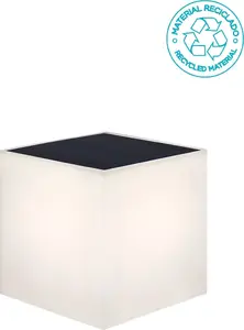 Outdoor Solar Wall Light NewGarden LUMWLC018XXSPNW 18×18×18 cm