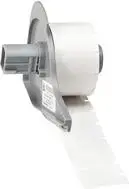 Label Brady vinyl self-laminating M7-17-427 white/transparent 12.70 x 9.53 mm for cables Ø 2.70–5.10 mm