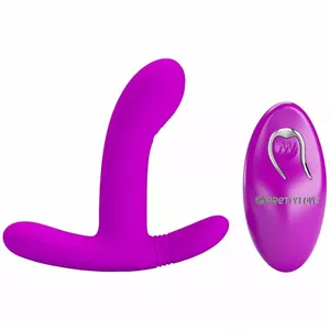 Clitoral massager pretty love GERI with remote control, pink