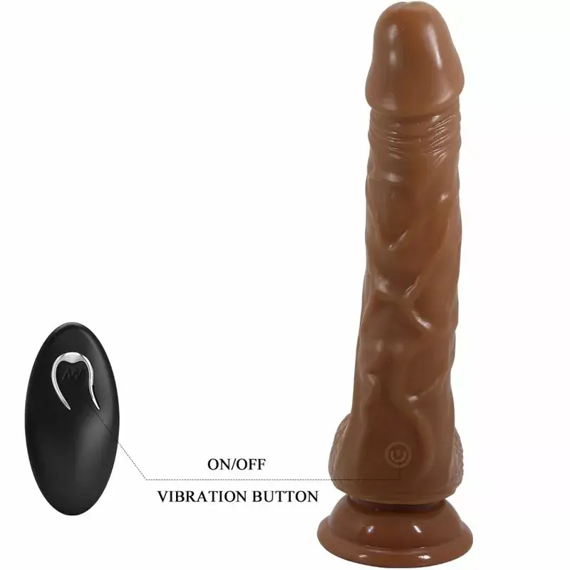 Dildo BAILE Silicone Black — realistic silicone dildo Photo 3