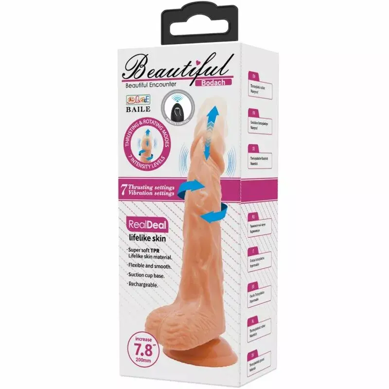 Dildo BAILE Silicone Black — realistic silicone dildo Photo 7