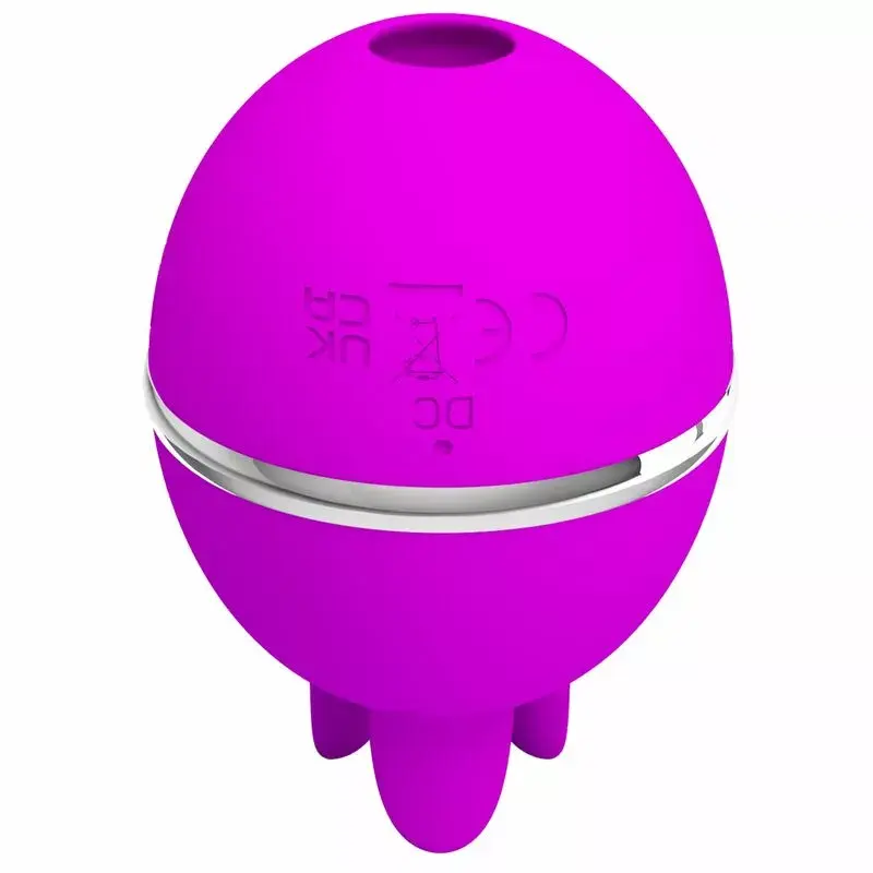 Vibrator pretty love Gemini Ball — purple silicone Photo 2
