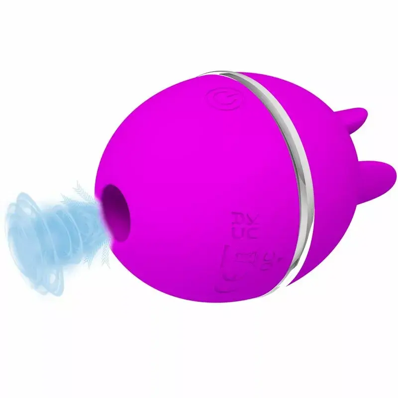 Vibrator pretty love Gemini Ball — purple silicone Photo 8