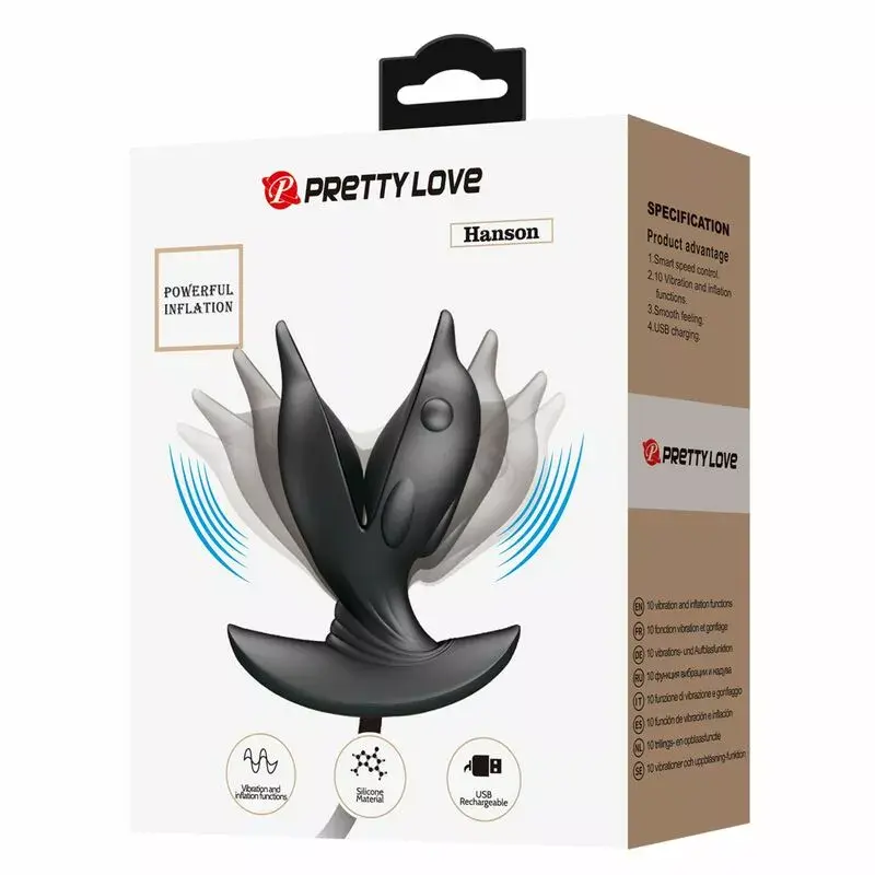 Анальная пробка pretty love D-237026 — надуваемая Photo 10