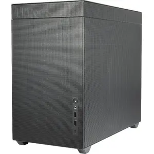 PC Mini Tower case INTER-TECH IM-2 Expander, Mini-ITX/Micro ATX, supports ATX/SFX PSUs, 2.5" & 3.5" drives, front/top fans 120/140 mm, black