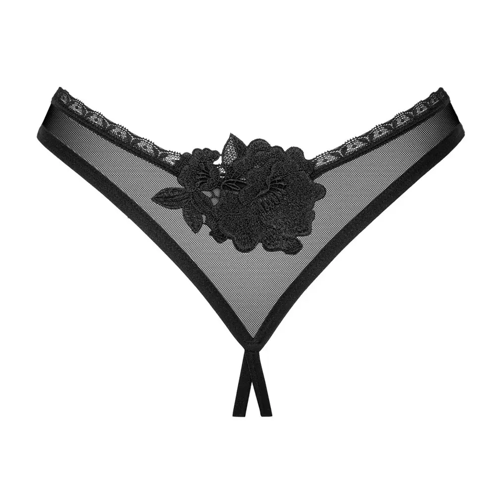 Стринги с разрезом Obsessive Latinesa XL/2XL Photo 4