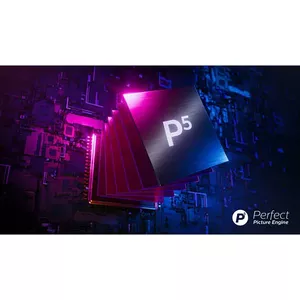 Whatever the source, always perfection. Philips P5 engine.