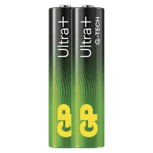 Battery GP Alkaline ULTRA PLUS AAA LR03 2 pcs — GP 1013122000, alkaline AAA pack of 2