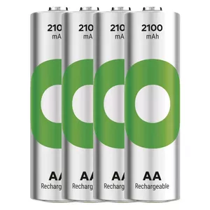 Uzlādējams akumulators GP ReCyko 2100 AA HR6, NiMH 2100 mAh, 4 gab.