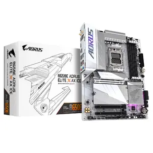 Pamatplate GIGABYTE B650E AORUS ELITE X AX ICE, AMD AM5, ATX