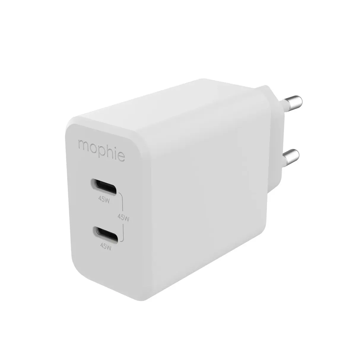 Сетевой адаптер mophie Accessories USB-C PD DUAL 45W GAN Photo 2