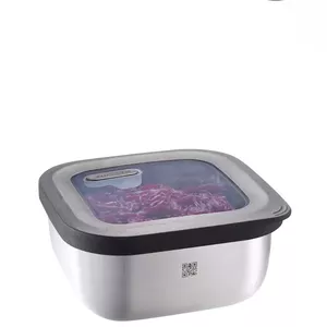 Bowl GEFU Provido Square Bowl 900 L Stainless steel, 150×150×75 mm