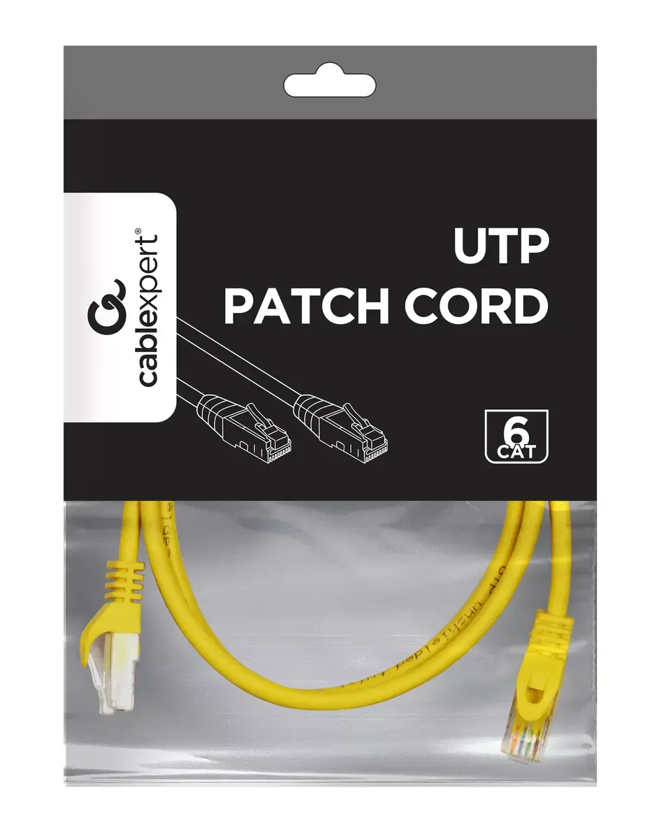 Networking cable Gembird PP6U-1.5M/Y Photo 3