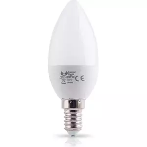 LED spuldze forever 68584 C37 7W 230V auksti balta