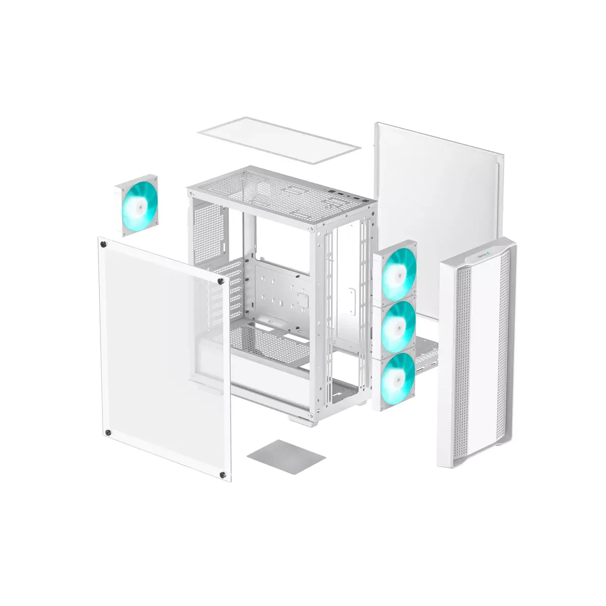 Корпус DeepCool CC560 WH V2 Midi Tower Photo 12