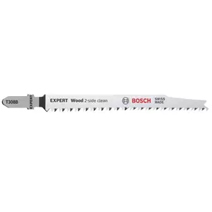 Пила для лобзика Bosch EXPERT ‘WOOD 2-SIDE CLEAN’ T 308 B HCS 25 шт