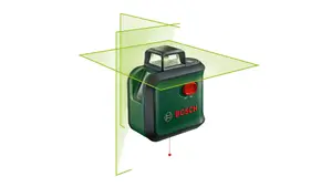 Lāzera līmeņa ierīce Bosch Laser Advanced Level 360 UNI Green 0603663B06 — 360° zaļa līnija horizontālai un vertikālai izlīdzināšanai