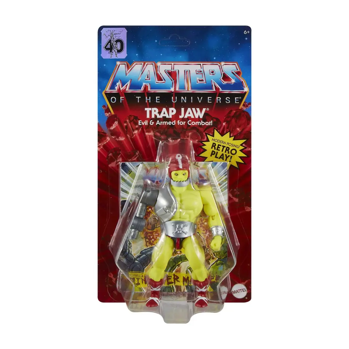 Rīcības figūra Mattel Masters of the Universe Origins Trap Jaw Photo 7