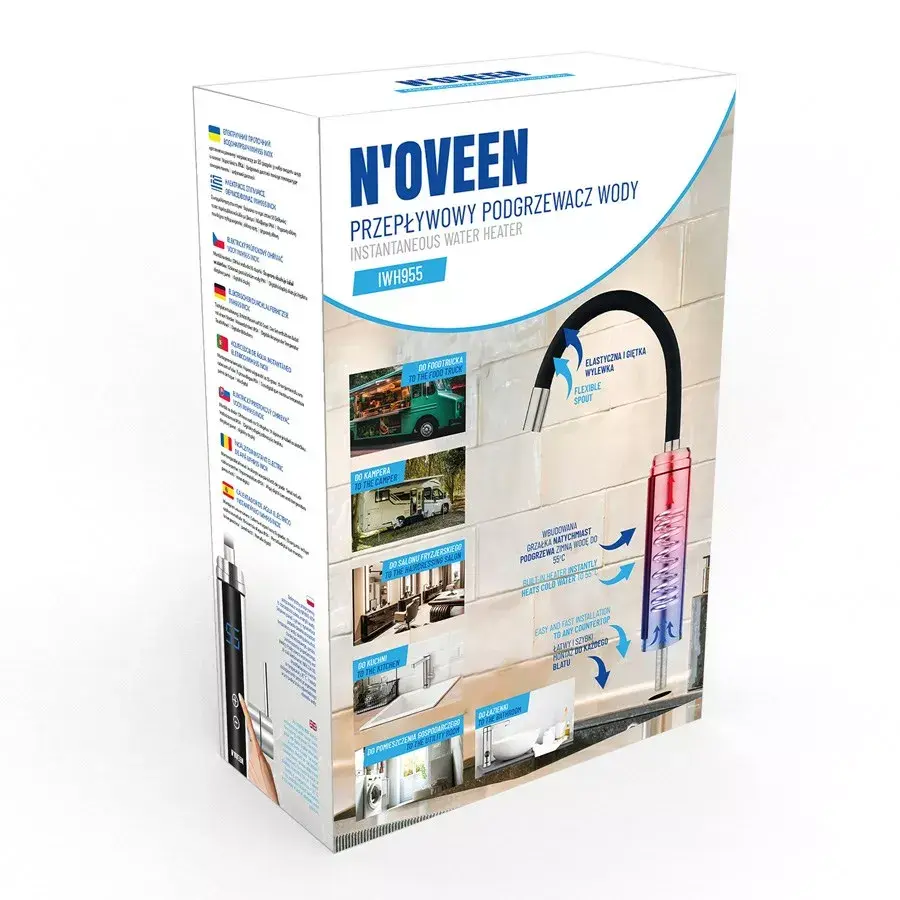 Проточный водонагреватель NOVEEN IWH955 Photo 6