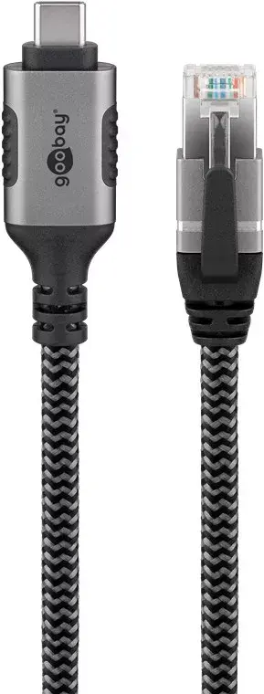 Goobay USB C uz RJ-45 Kabeļa Dzimuma Mainītājs 70755 Photo 2