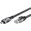 Goobay USB C uz RJ-45 dzimuma maiņš 70752 Photo 3