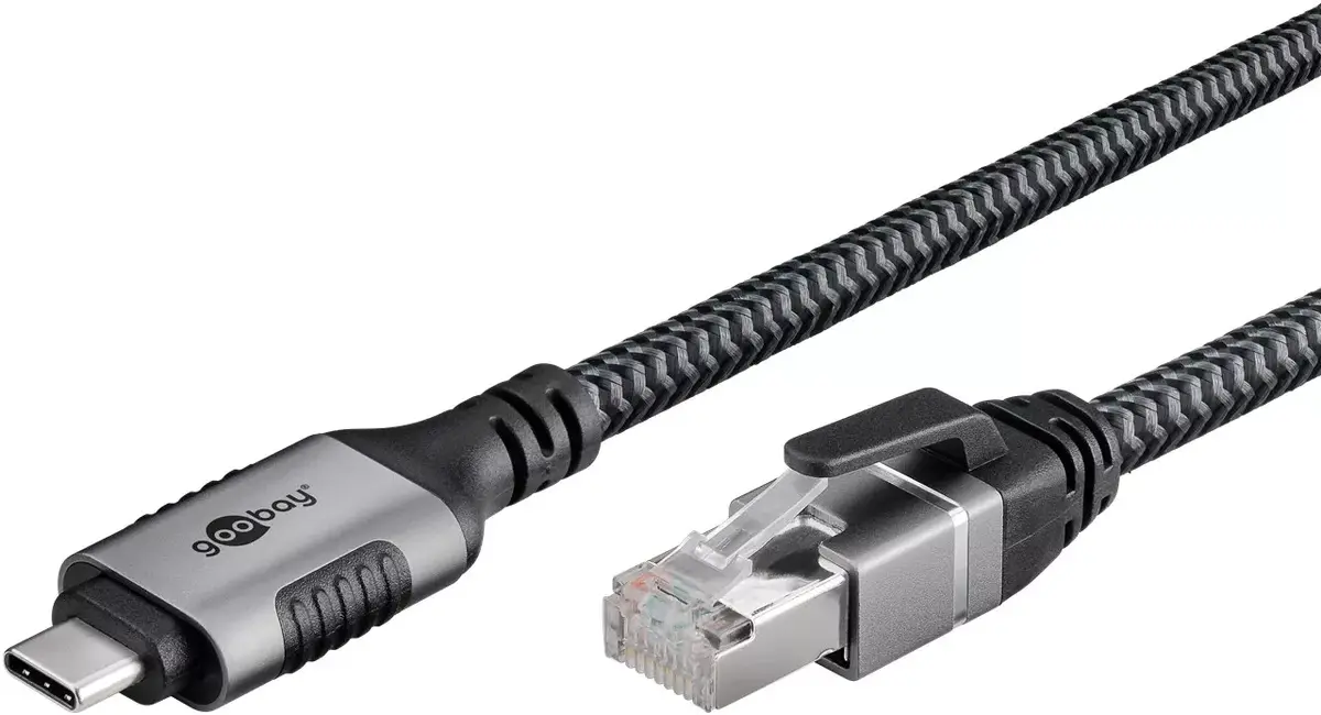 Goobay Kabeļa dzimuma mainītājs USB C RJ-45 70697 Photo 3