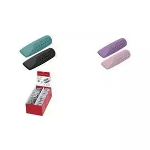 Eraser Cap Faber-Castell Rad. Grip 2001 RollOn Colours — cap-style eraser for pencils, assorted colours