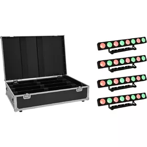 LED panel light EUROLITE PMB-8 COB QCL 30W — set of 4