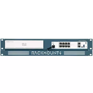 Mounting bracket Rackmount.IT Cisco Firepower 1010 1.3U/2U Blue