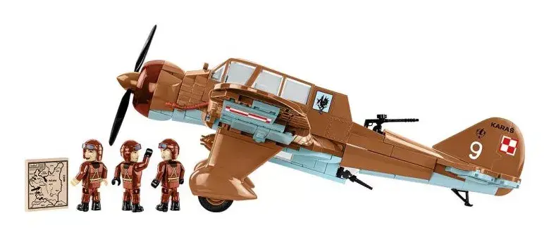 Būvniecības komplekts Cobi PZL.23 Karaś Photo 3