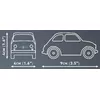 Cobi konstruktors Fiat Abarth 595 — 1:35 modelis 24514 Photo 5