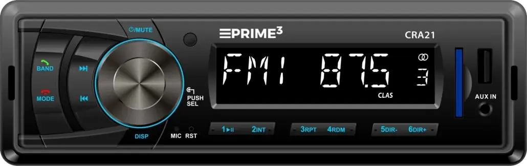Auto FM radiouztvērējs PRIME3 CRA21 BT