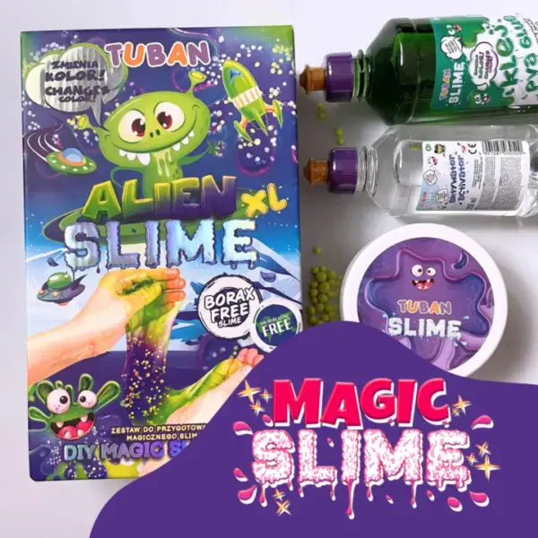TUBAN DIY SLIME ALIEN XL radošais komplekts Photo 5