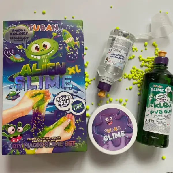 TUBAN DIY SLIME ALIEN XL radošais komplekts Photo 10