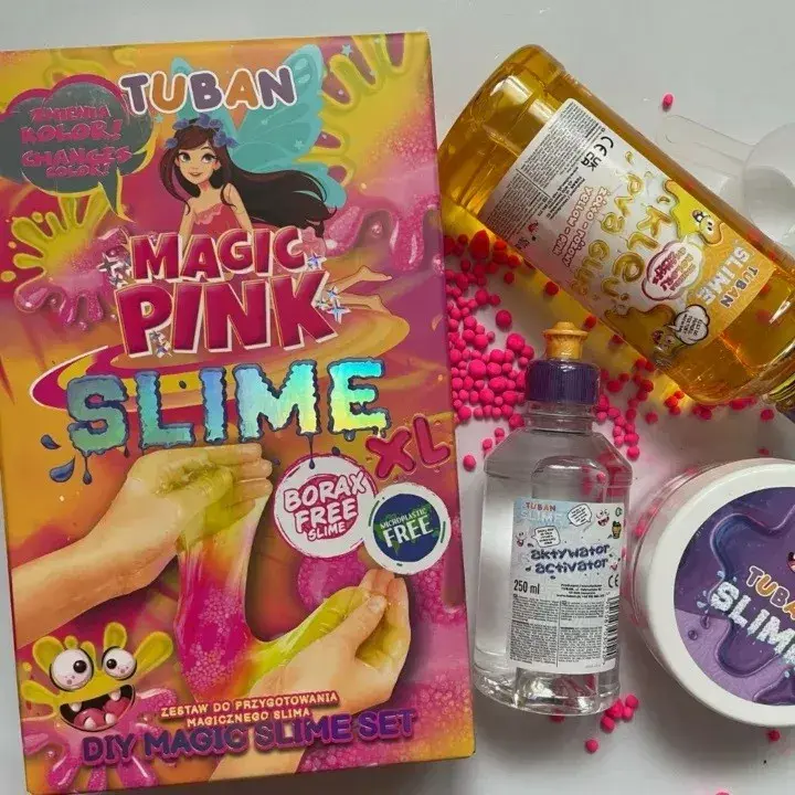 Slime DIY komplekts TUBAN TU3569 Magic Pink XL Photo 4