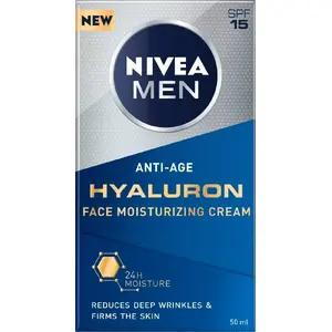 Крем для лица Nivea Men Hyaluron 50 мл — против морщин, увлажняющий