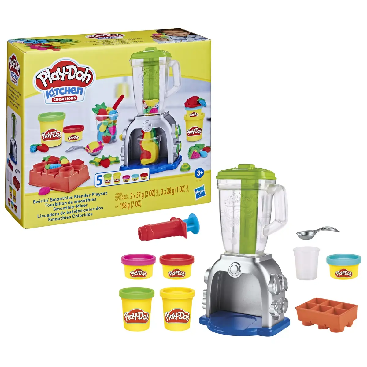 Play‑Doh Swirlin' Smoothies rotaļu blenderis Photo 4