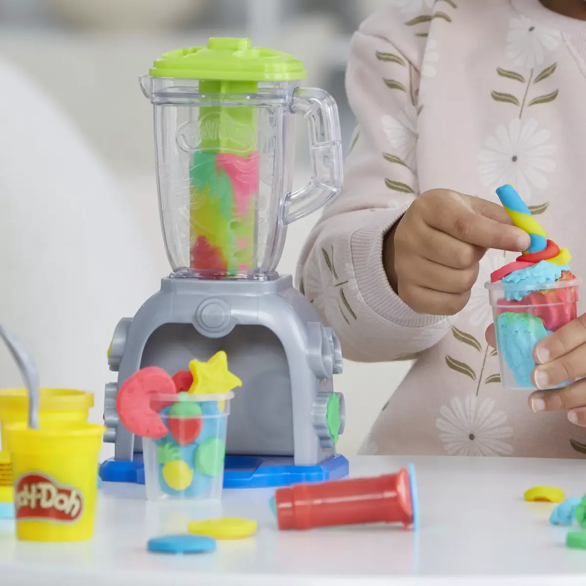 Play‑Doh Swirlin' Smoothies rotaļu blenderis Photo 9
