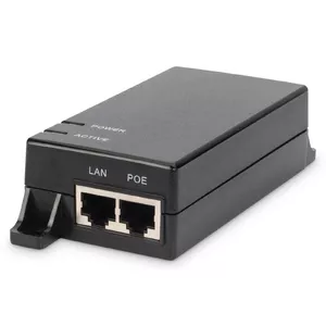 Digitus Gigabit Ethernet PoE Injector, 15.4 W, IEEE 802.3af