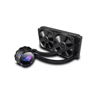 Visi vienā šķidruma dzesētājs ASUS ROG STRIX LC II 240 12 cm Melns