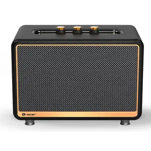 Stereo Portable Speaker Tracer M30 TWS BT Black, Gold