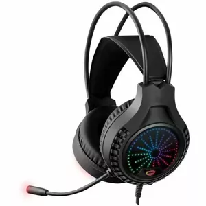 Vadu spēļu austiņas ESPERANZA EGH5000 — uz galvas, USB 2.0, 20–20 000 Hz, 32 Ω, 105 dB, kabelis 1,5 m, buma mikrofons
