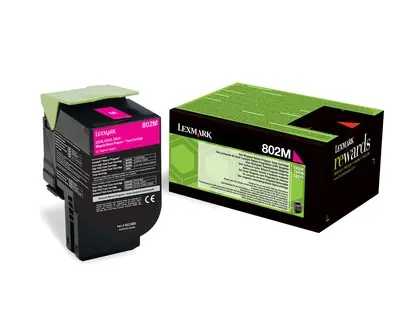Toneris Lexmark 802M 1500 lapas Magenta