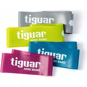 Resistance Mini Band Set Tiguar TI-MB0001 – 4 pcs, multiple resistance levels, multicolor