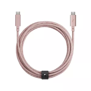 Native Union Belt Cable Pro (USB-C to USB-C) USB kabelis 2,4 m USB 2.0 USB C Zaļš