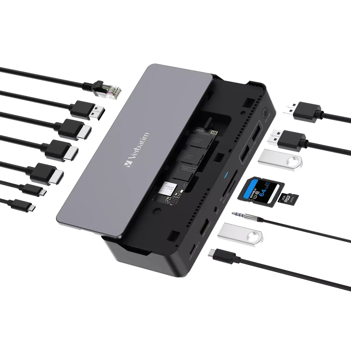 USB Hub Verbatim CDS-15S Photo 5
