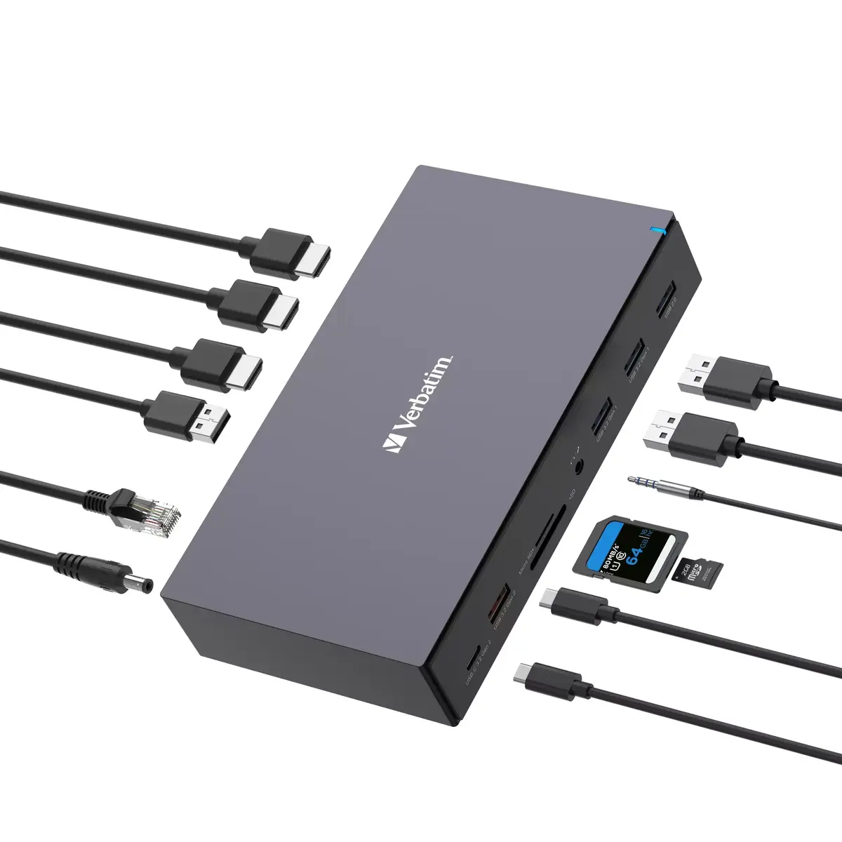 USB Hub Verbatim CDS-17 Photo 4