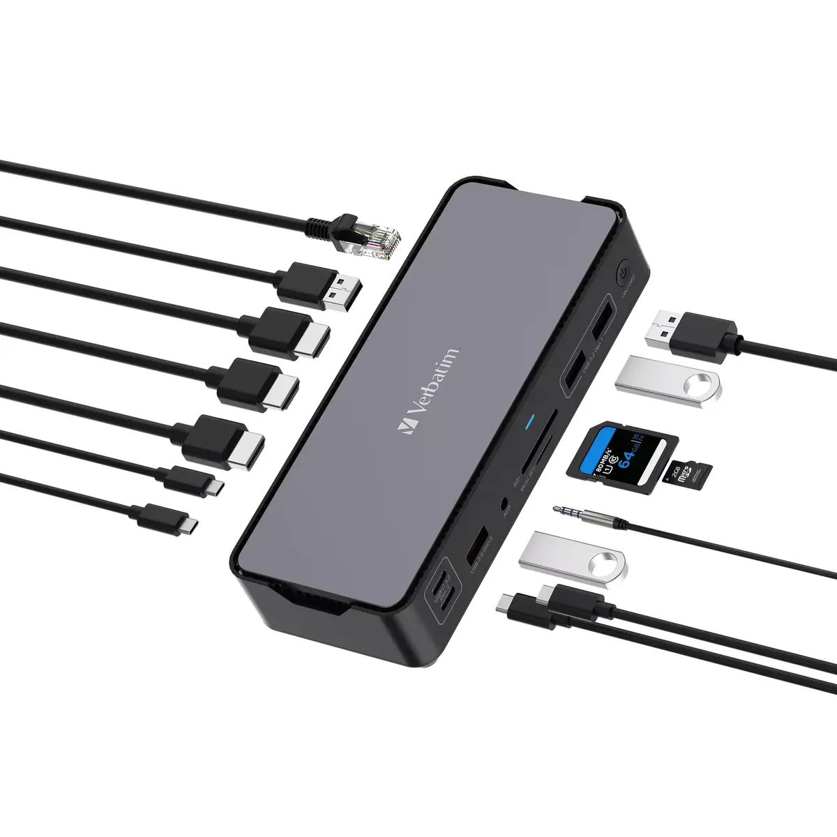USB Hub Verbatim CDS-15 Photo 5
