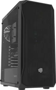Корпус PC Fury Shobo SH4F Midi Tower — чёрный, ATX, закалённое стекло, поддержка видеокарт до 33 см