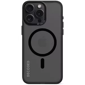 Vāks Decoded iPhone 15 Pro Max 17 cm Melns Caurspīdīgs